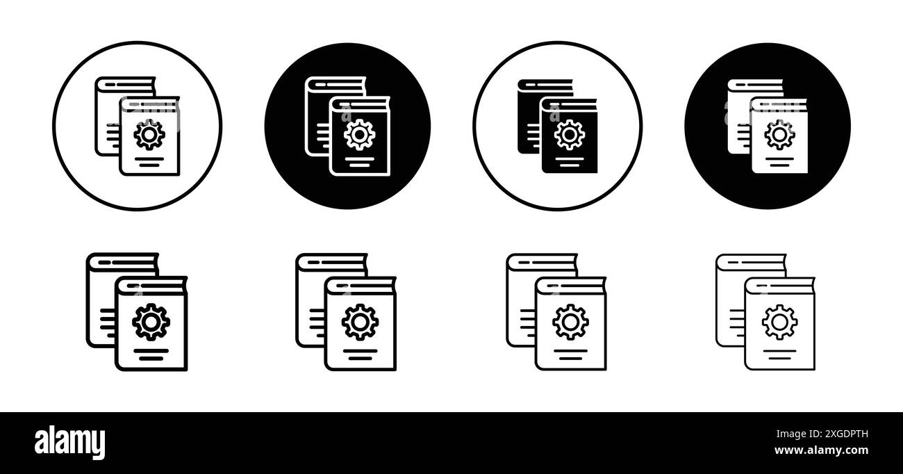 Raccolta di set di logo vettoriale dell'icona dei dati di riferimento per l'interfaccia utente dell'app Web Illustrazione Vettoriale