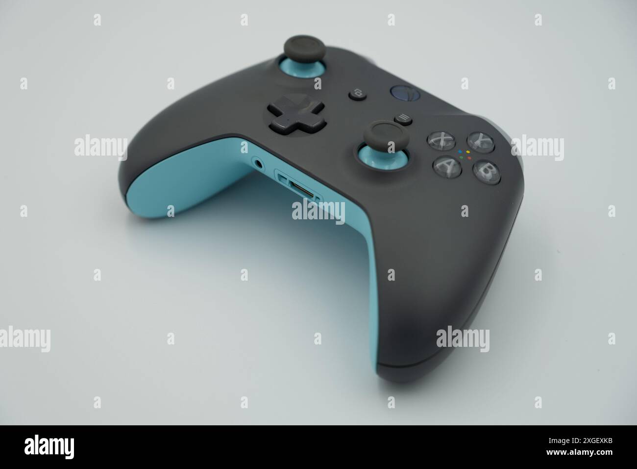 Controller di gioco Xbox personalizzato per videogiochi Foto Stock