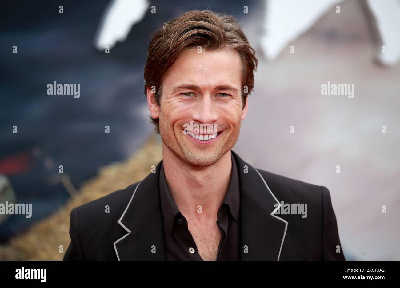 Londra, Regno Unito. 8 luglio 2024. Glen Powell partecipa alla prima europea "Twisters" al Cineworld Leicester Square di Londra. Credito: SOPA Images Limited/Alamy Live News Foto Stock