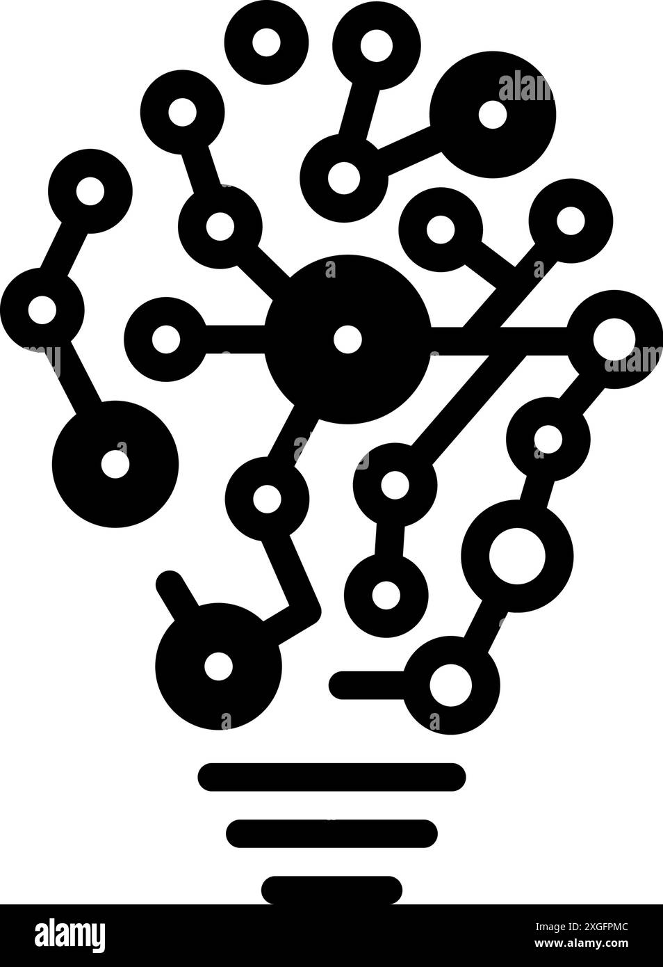 Icona per innovazione, progressiva Illustrazione Vettoriale