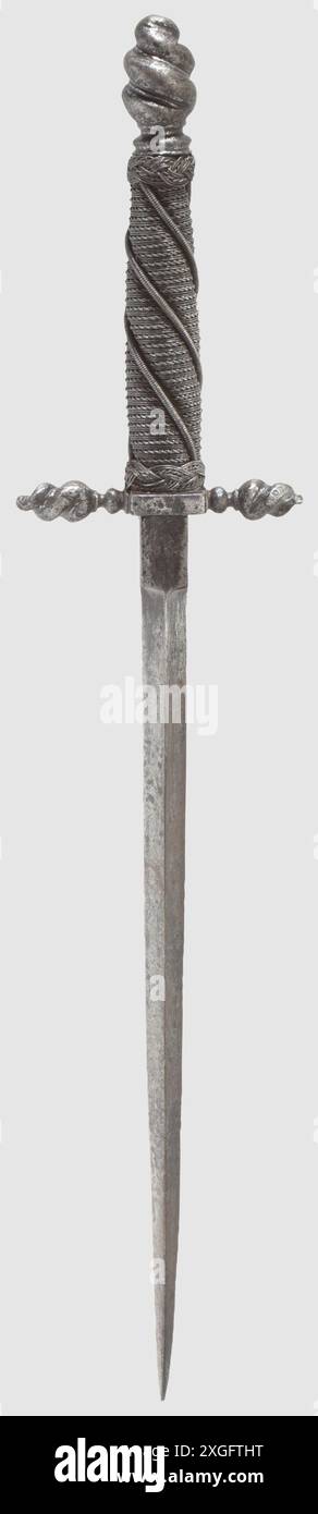 Utensili, coltelli, coltelli, coltelli, 16° secolo, LIBERATI DI PROPRIETÀ Foto Stock