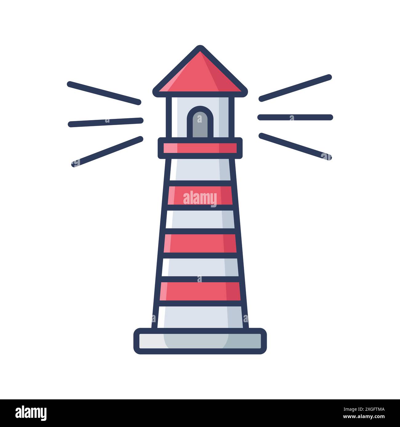 modello di disegno vettoriale dell'icona della casa luminosa su sfondo bianco Illustrazione Vettoriale