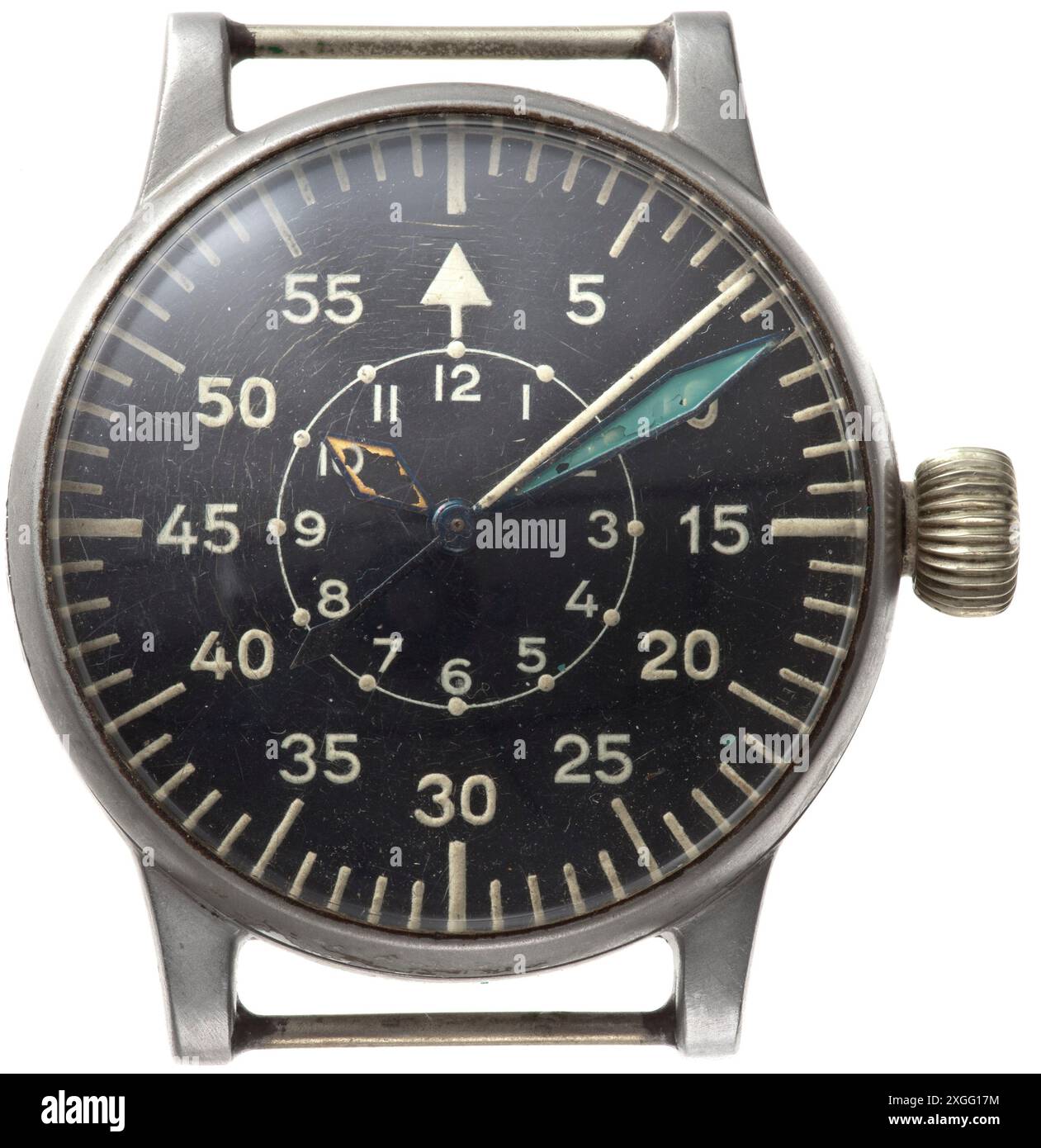 Un osservatore della Deutsche Luftwaffe 'Lange & Söhne', Glashütte 'Bauart nhk', PROPERTY-RELEASED | EDITORIAL-USE-ONLY Foto Stock