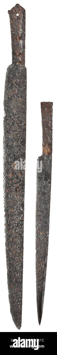 Utensili, coltelli, coltelli, coltelli, 16° secolo, LIBERATI DI PROPRIETÀ Foto Stock