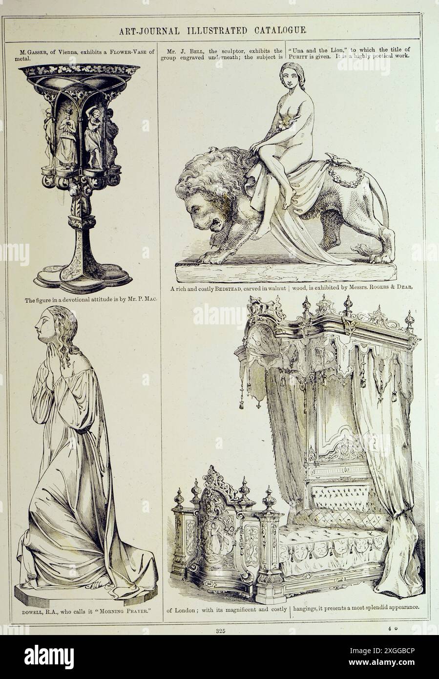 Mostre, esposizione mondiale, grande esposizione 1,5. - 11.10.1851, VASO, IL COPYRIGHT DELL'ARTISTA NON DEVE ESSERE AUTORIZZATO Foto Stock