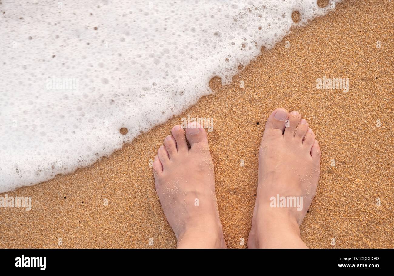 Beautiful female feet immagini e fotografie stock ad alta risoluzione
