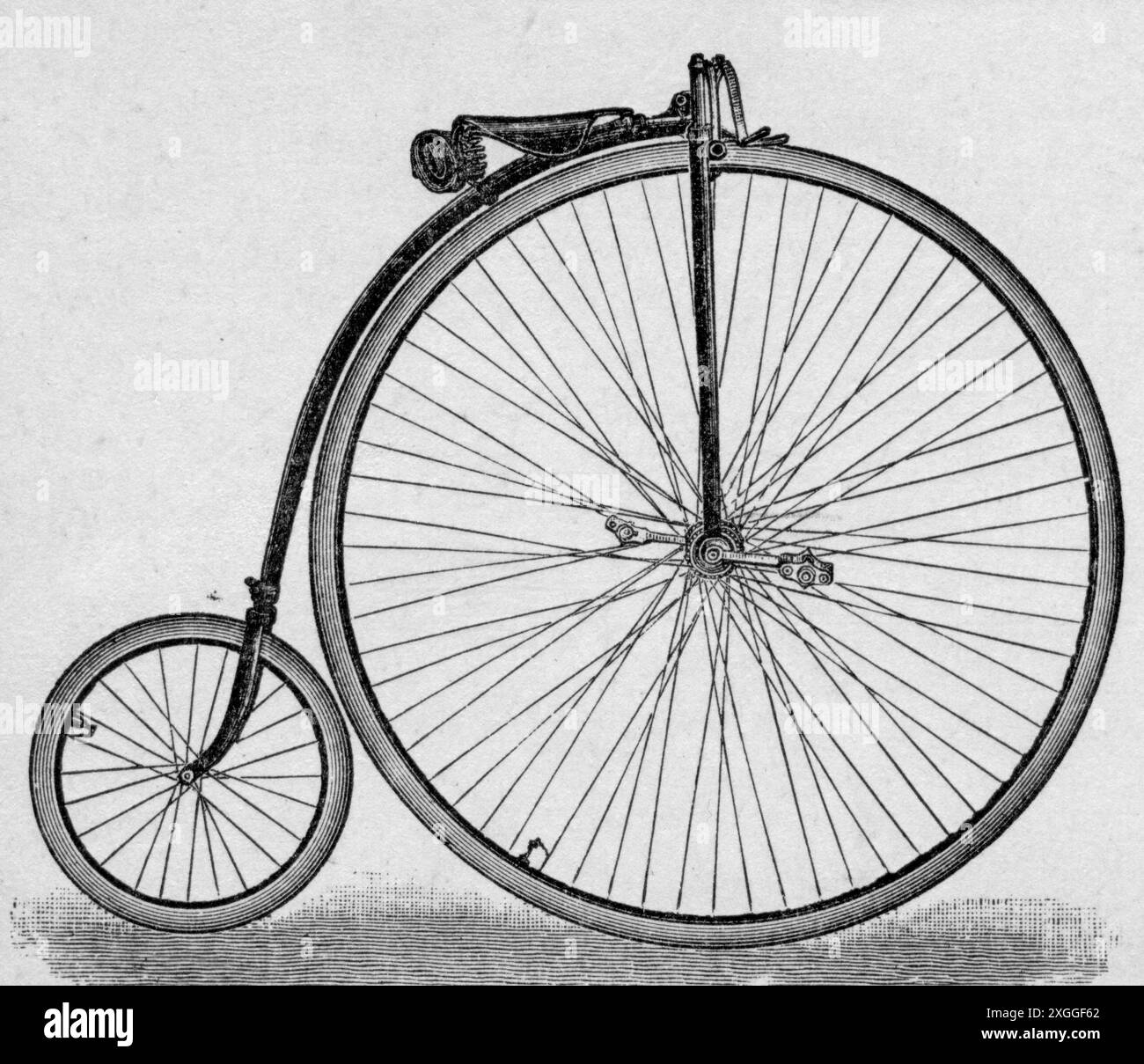 Trasporto / trasporto, biciclette, velocipede, incisione in legno, Brockhaus Konversations-Lexikon, IL COPYRIGHT DELL'ARTISTA NON DEVE ESSERE CANCELLATO Foto Stock