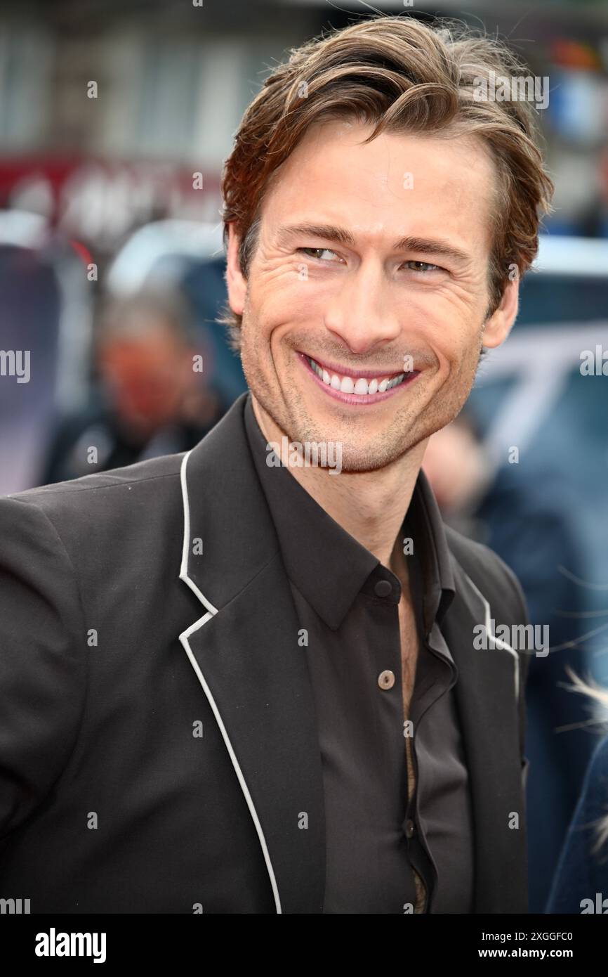 Glen Powell. Twisters European Premiere, Cineworld Leicester Square, Londra, Regno Unito Foto Stock