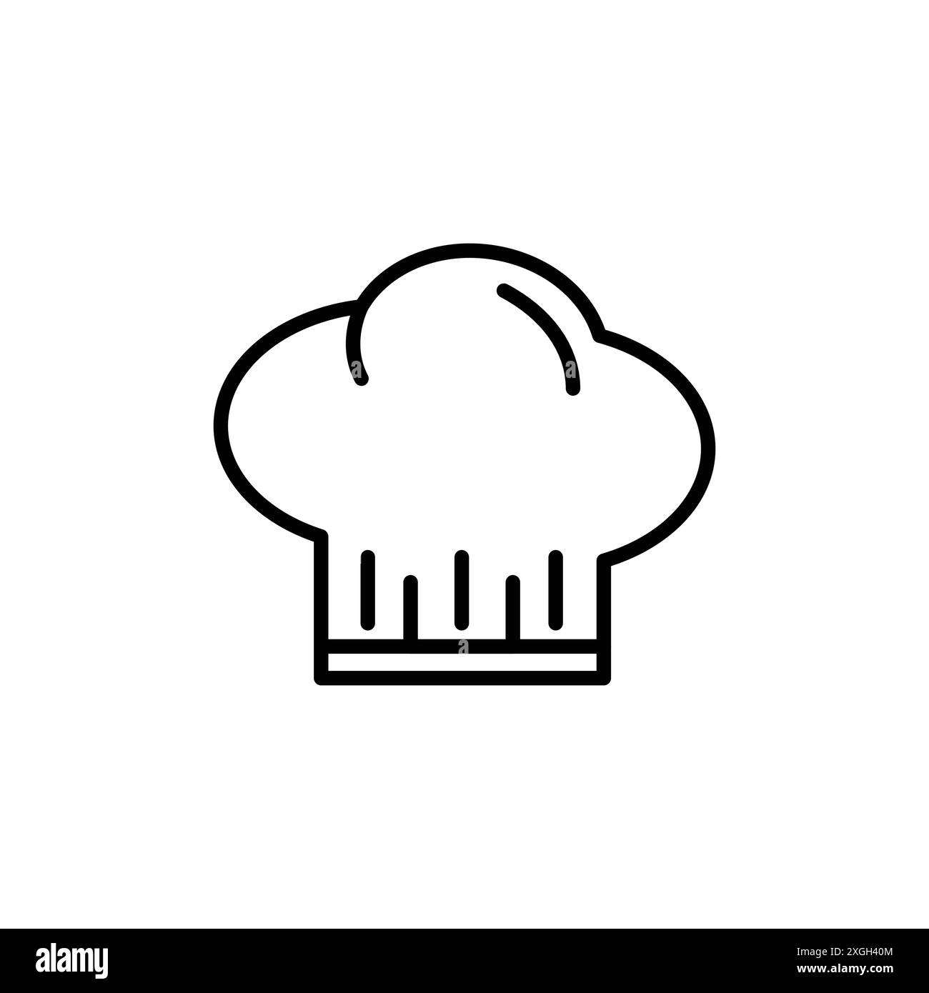 Set di logo vettoriale icona cappello da cuoco o gruppo pacchetto Illustrazione Vettoriale