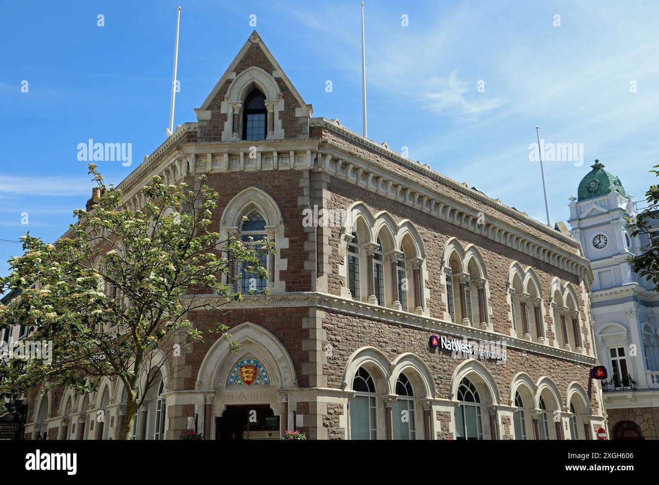 NatWest Bank a Saint Helier nel Jersey Foto Stock