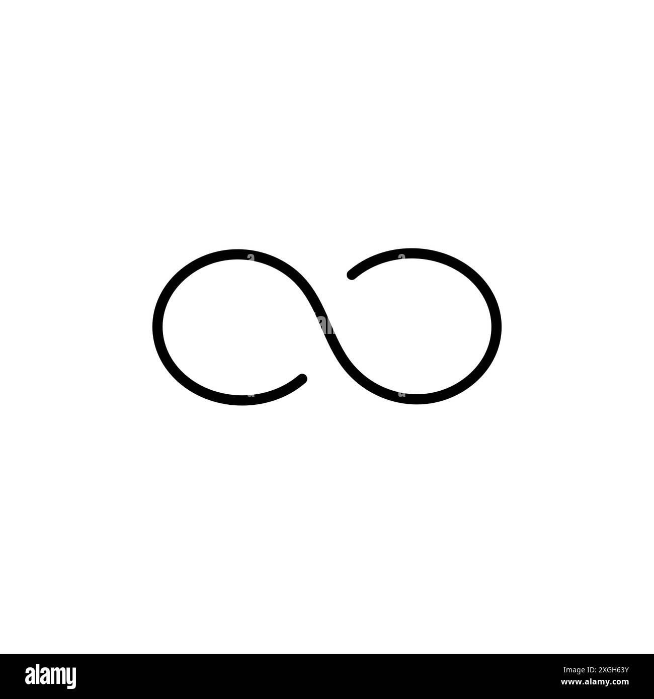 Set di logo Infinity Icon Vector o gruppo pacchetto Illustrazione Vettoriale