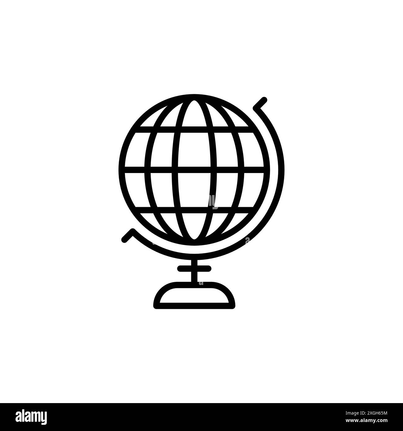 Set di logo vettoriale icona del globo o gruppo pacchetto Illustrazione Vettoriale