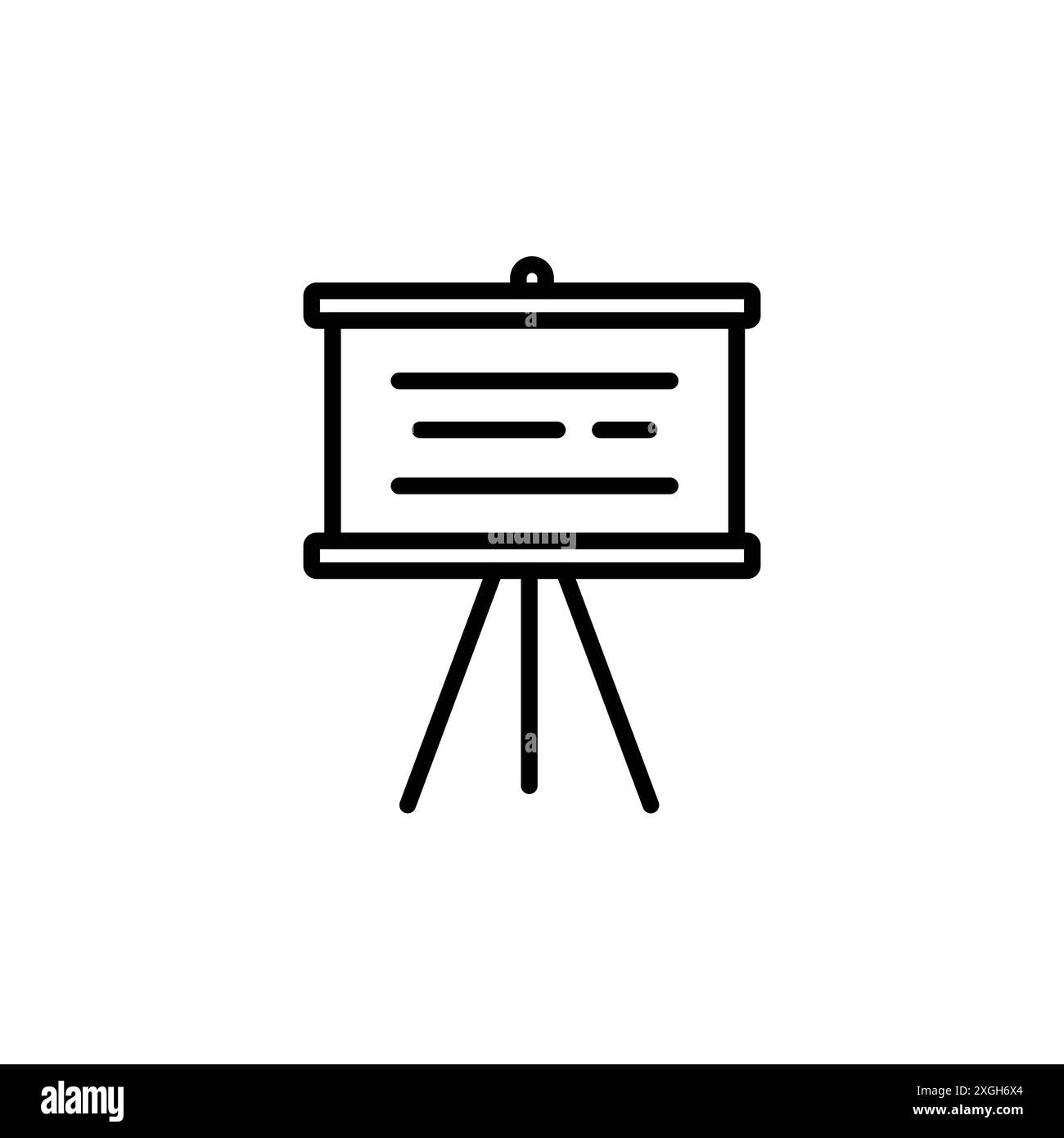 Icona di presentazione, set di logo vettoriale o gruppo pacchetto Illustrazione Vettoriale