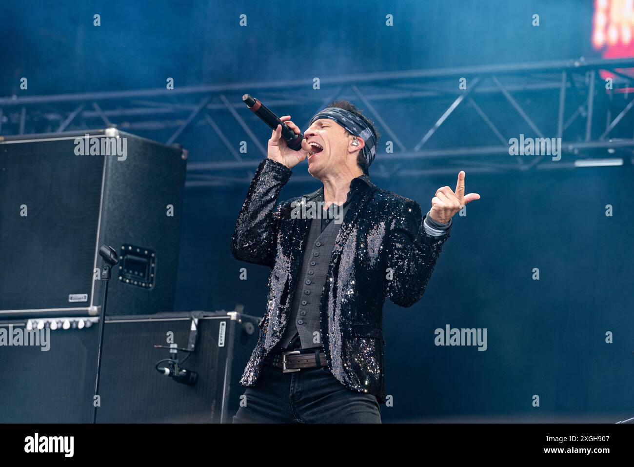 2024-06-06 Norje, Svezia: Band Extreme che si esibiscono al Sweden Rock Festival, Svezia . (Foto di Lennart Håård | HaardRockPhotography) Foto Stock