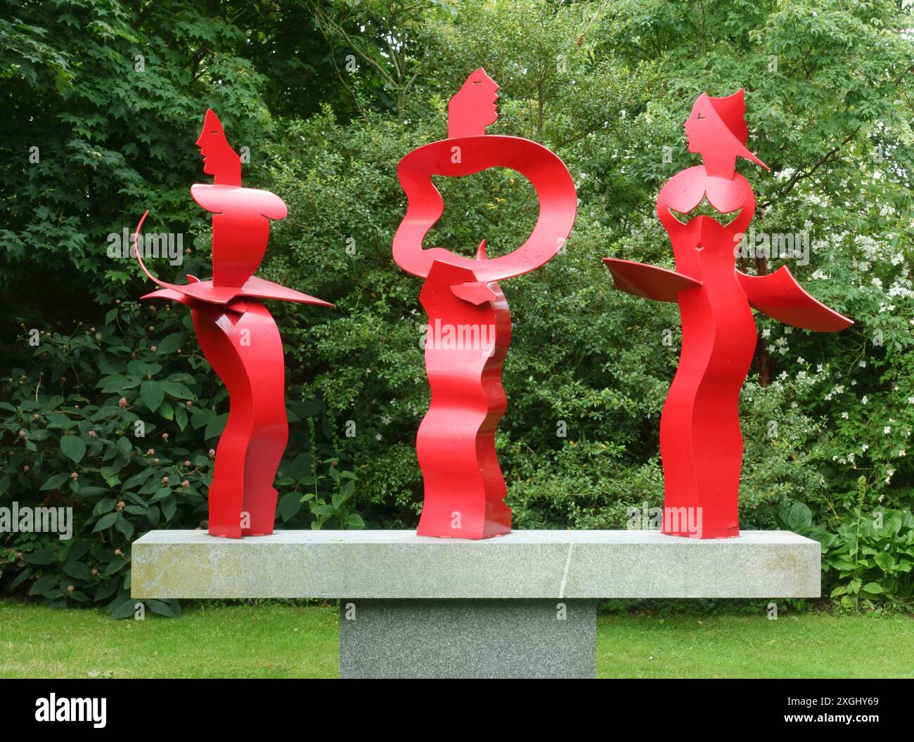 Piccola scultura per banchetti di Allen Jones Foto Stock