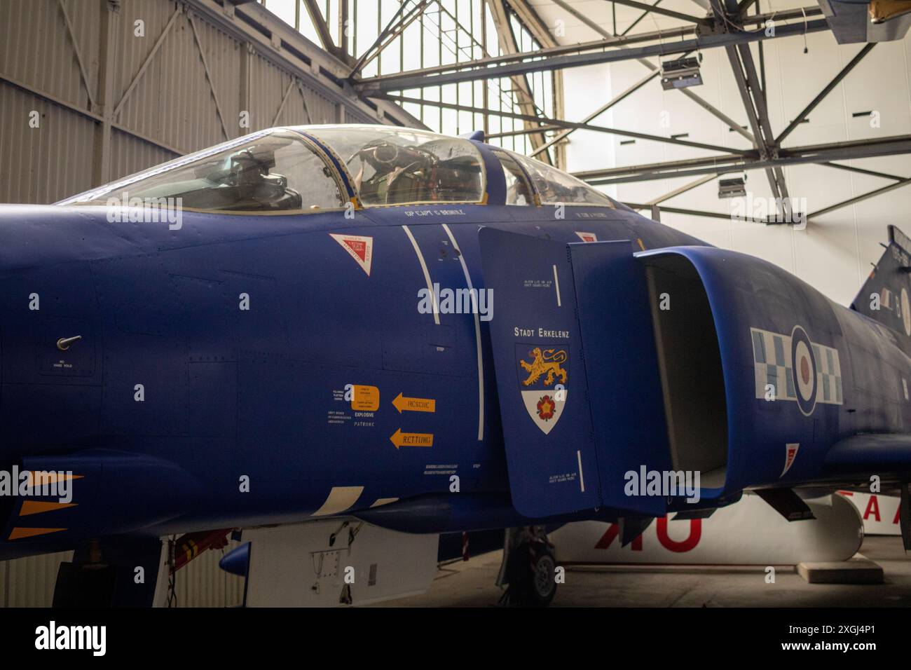 Aereo militare, aereo da combattimento, caccia all'aeronautica Foto Stock