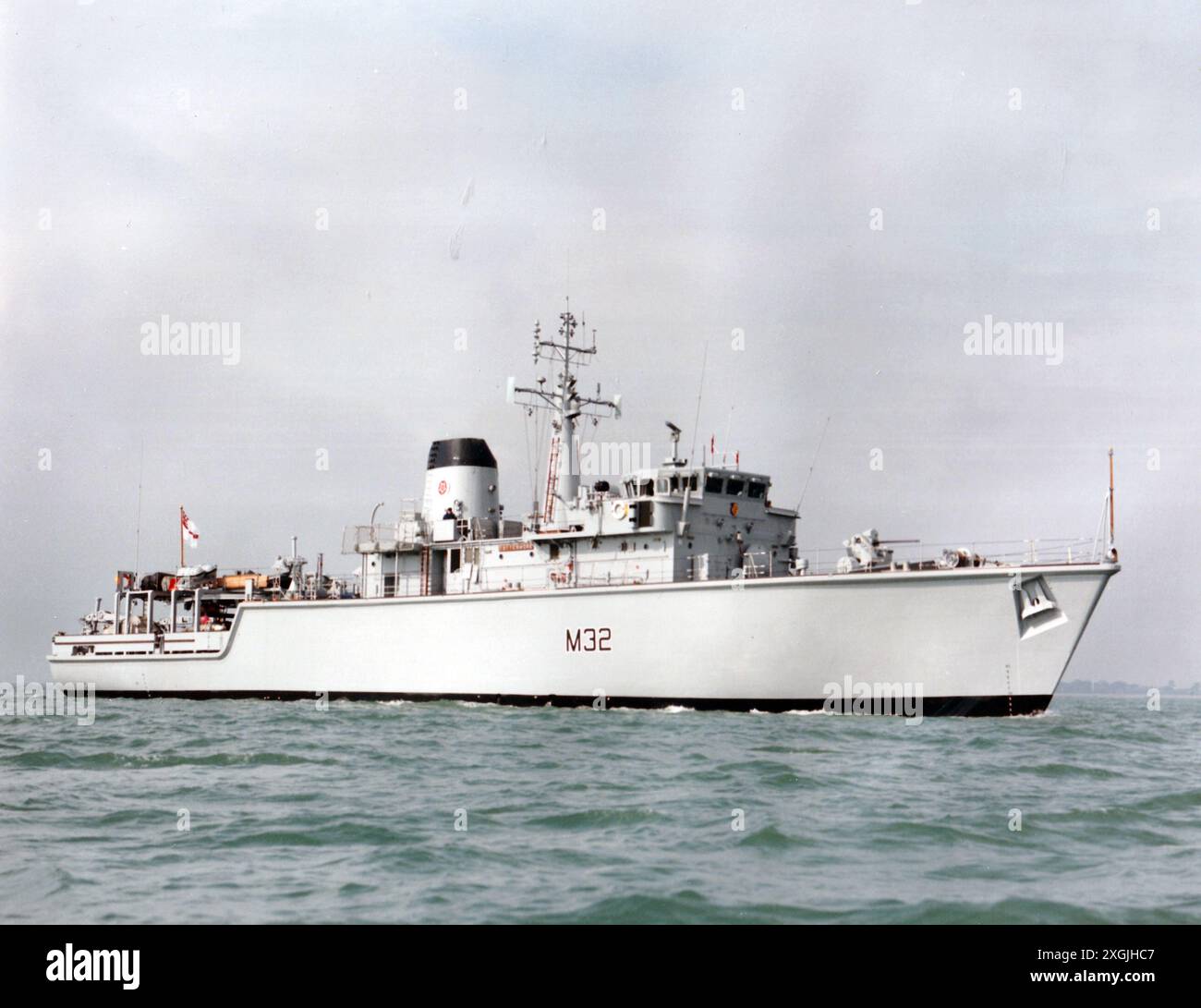 CONTRO LE MINE MISURA NAVE, HMS COTTESMORE , 1993 PIC MIKE WALKER, 1993 Foto Stock