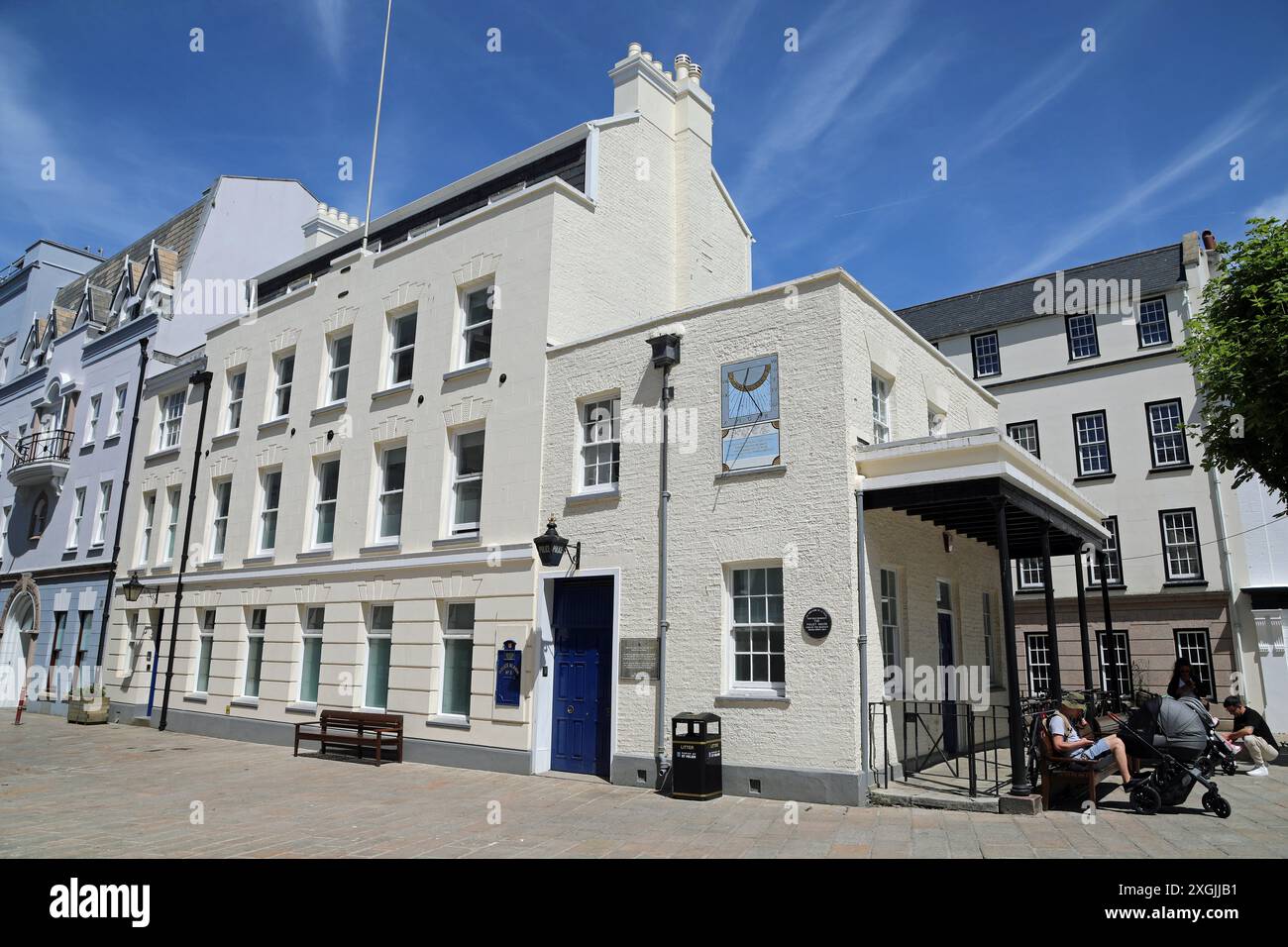 Piquet House a Saint Helier nel Jersey Foto Stock