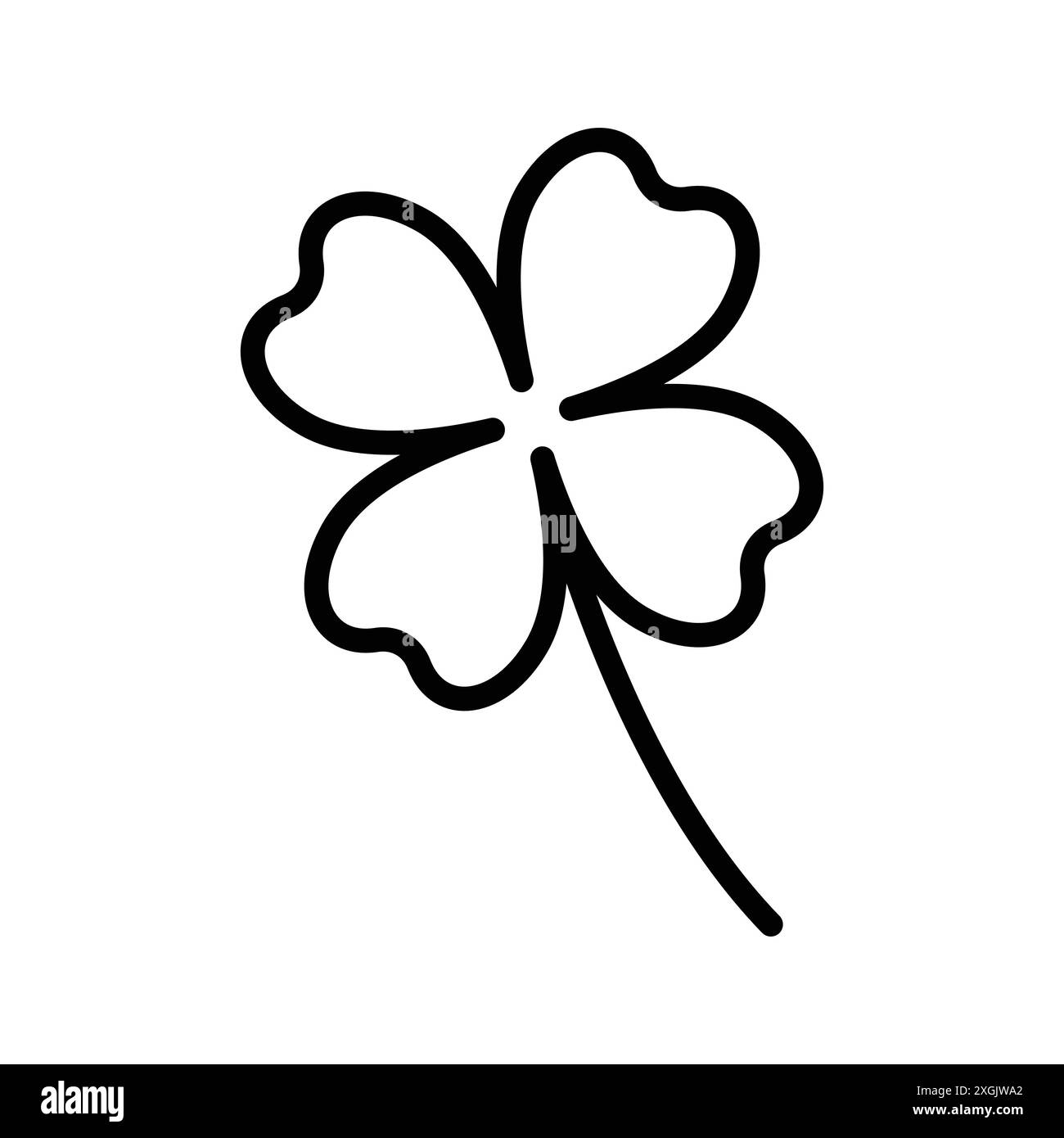 Collezione di logo vettoriale con icona a forma di foglia di San patrizio per l'interfaccia utente dell'app Web Illustrazione Vettoriale