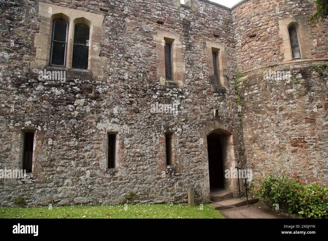Castello di Dunster Foto Stock