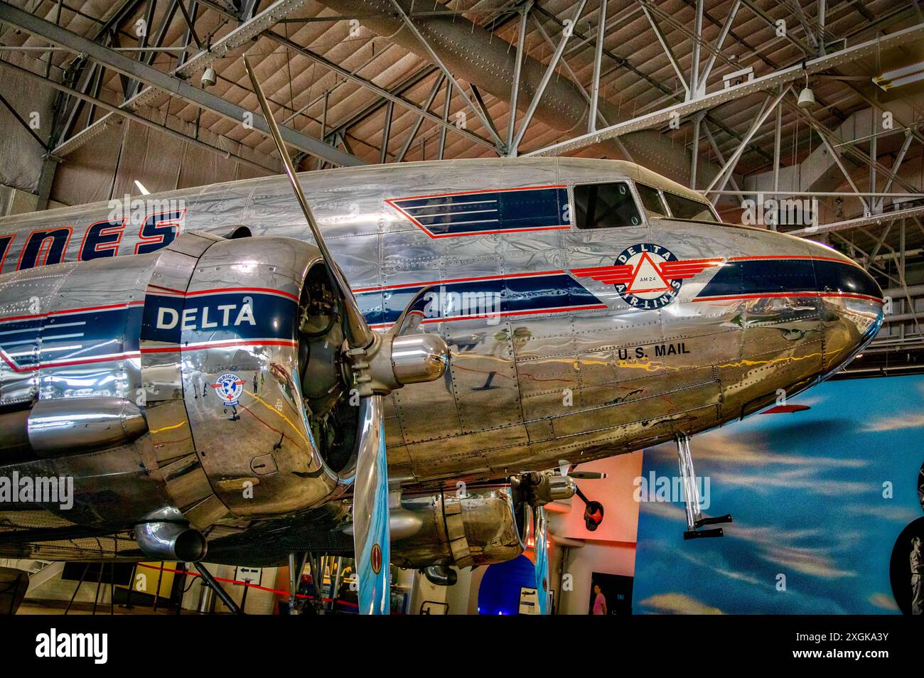 delta dc3 Foto Stock