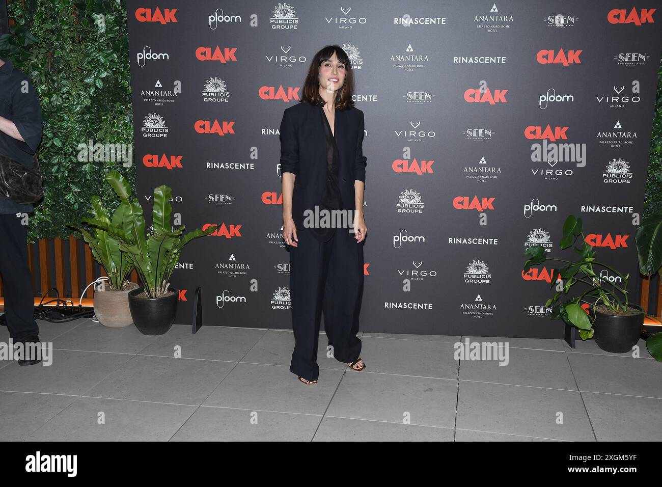 Roma, Hotel Anantara Palazzo Naiadi cerimonia della "serie TV Ciak d'Oro 2024", nella foto: Silvia D'amico Foto Stock