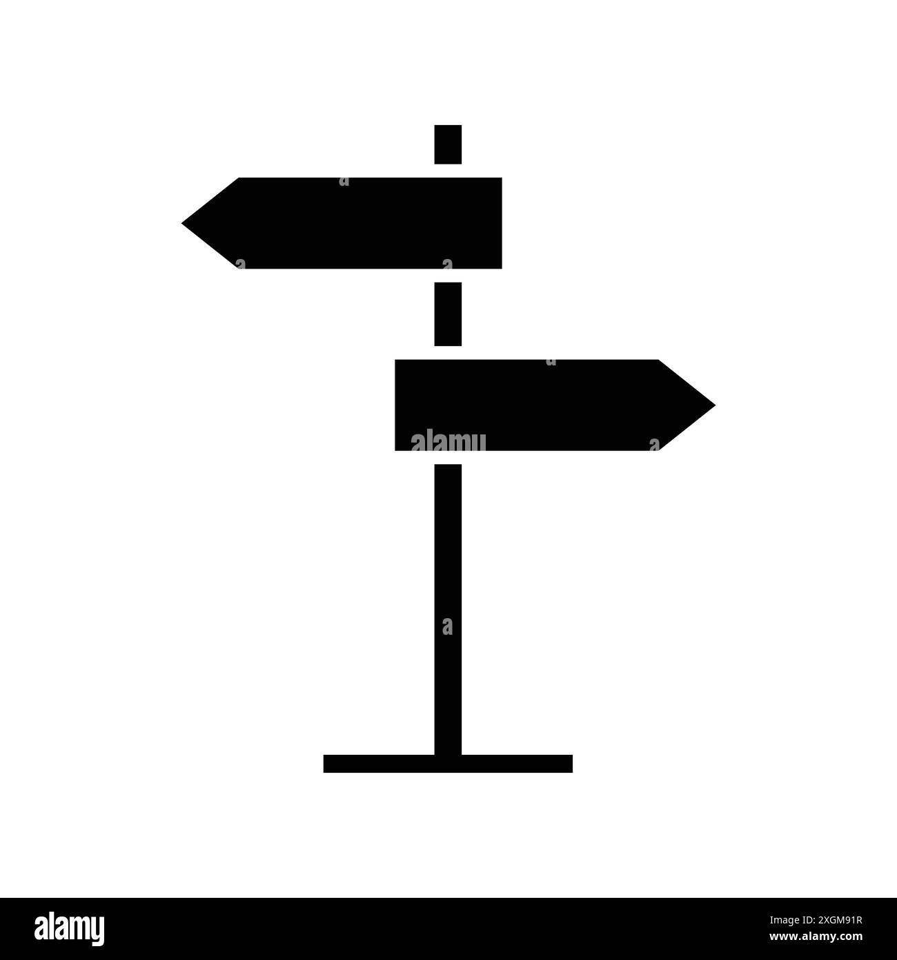 modello di disegno vettoriale dell'icona della segnaletica stradale su sfondo bianco Illustrazione Vettoriale