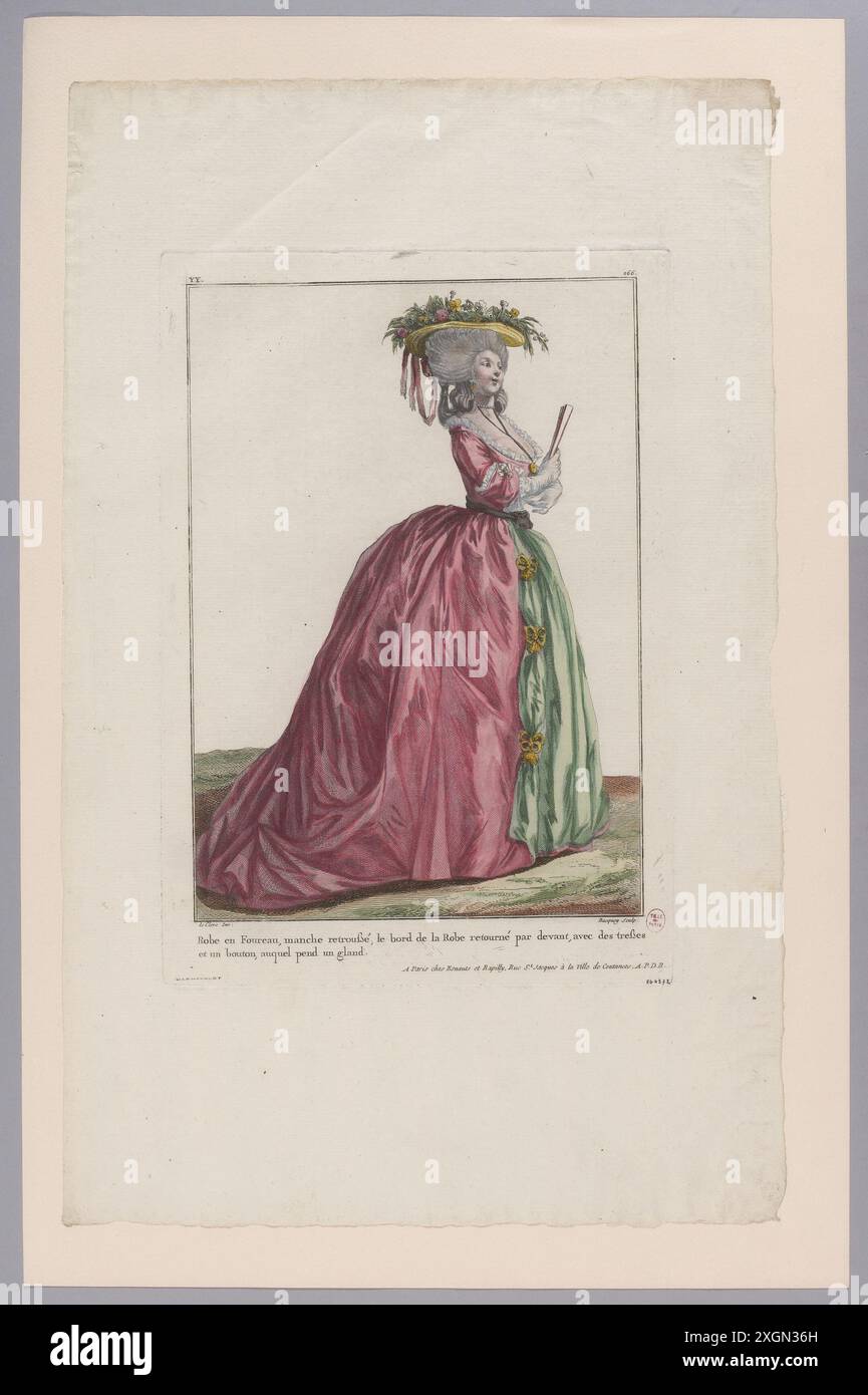 Baquoy, Pierre-Charles | le Clerc ou Leclerc, Pierre Thomas | Galerie des Modes Foto Stock