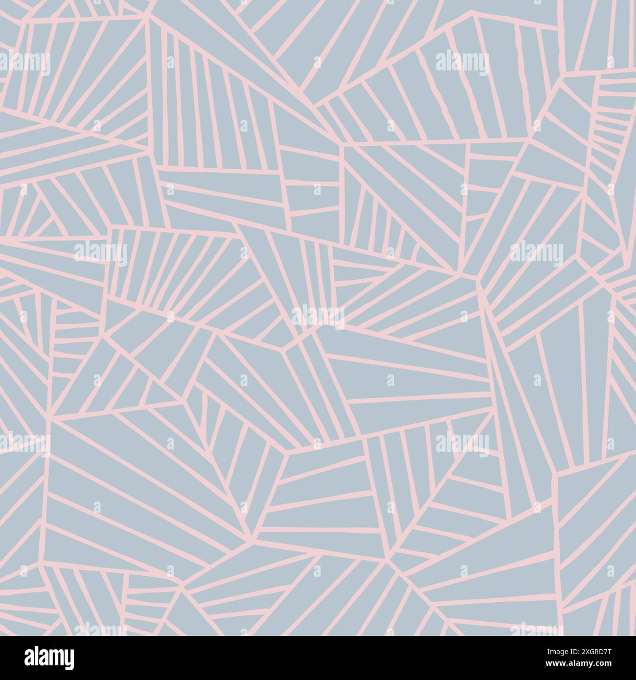 Motivo senza cuciture linee astratte. Linea geometrica a strisce texture ornamentali con un motivo organico minimale e astratto. Illustrazione Vettoriale