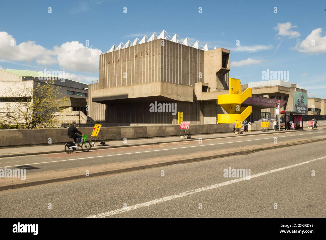 The Hayward Gallery, Southbank Centre, Waterloo Bridge, Londra, SE1, Inghilterra, Regno Unito Foto Stock