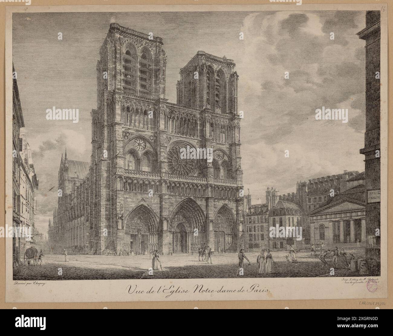 Chapuy, Nicolas Marie Joseph Foto Stock