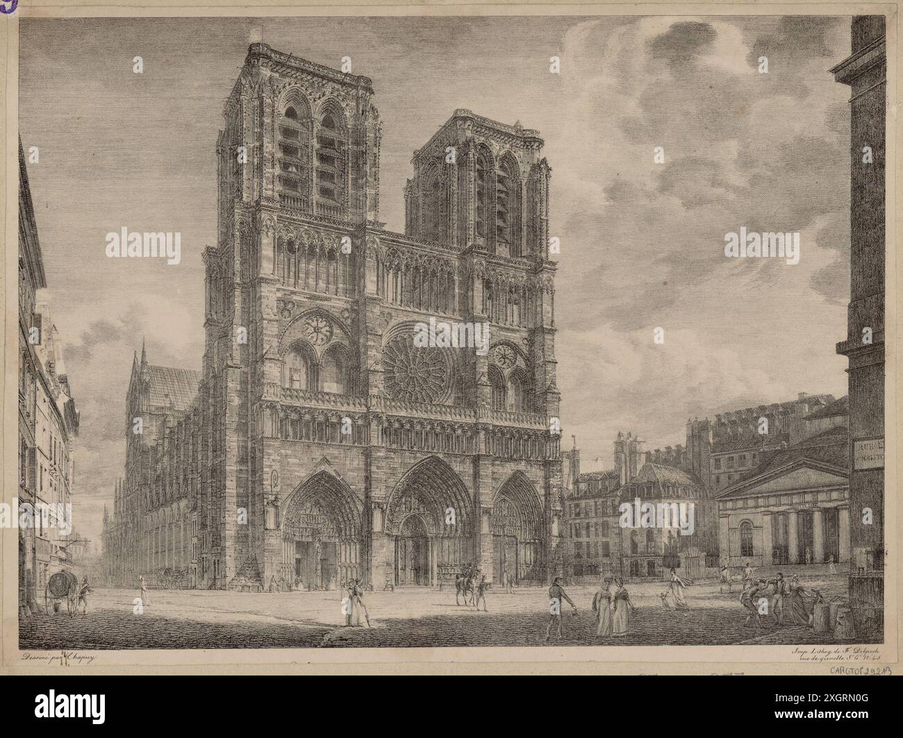 Chapuy, Nicolas Marie Joseph Foto Stock