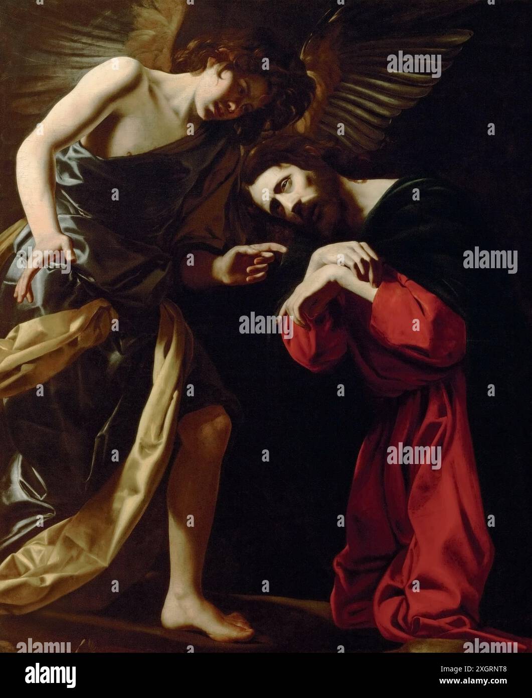 Museo Kunsthistorisches – Giovanni Battista Caracciolo, detto Battistello (1578-1635) – Cristo sul Monte degli Ulivi (paura di Cristo della morte) Foto Stock