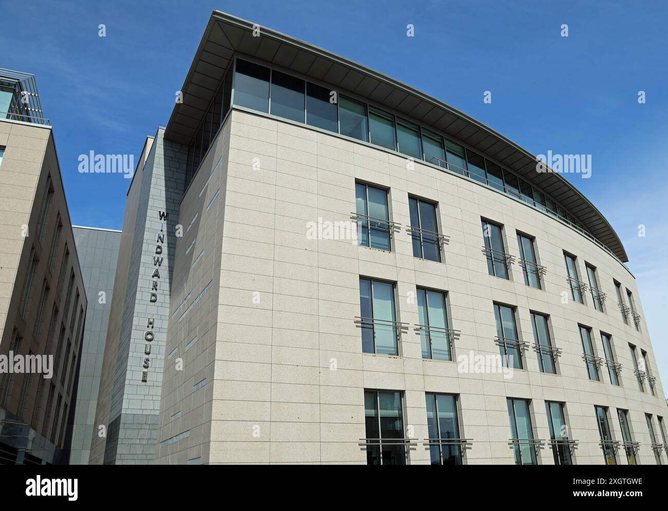 Business Park a Saint Helier nel Jersey Foto Stock