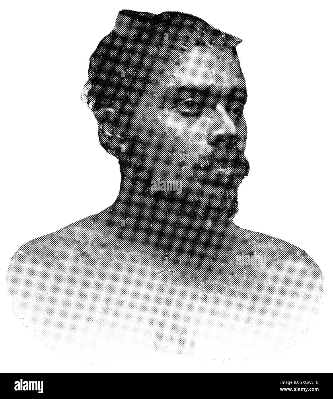 Popoli asiatici. Il ritratto dell'uomo singalese, è un gruppo etno-linguistico indo-ariano originario dell'isola dello Sri Lanka. Foto Stock