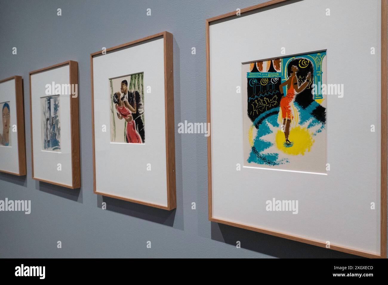 Il Museum of Modern Art è una popolare istituzione culturale di New York, USA 2024 Foto Stock