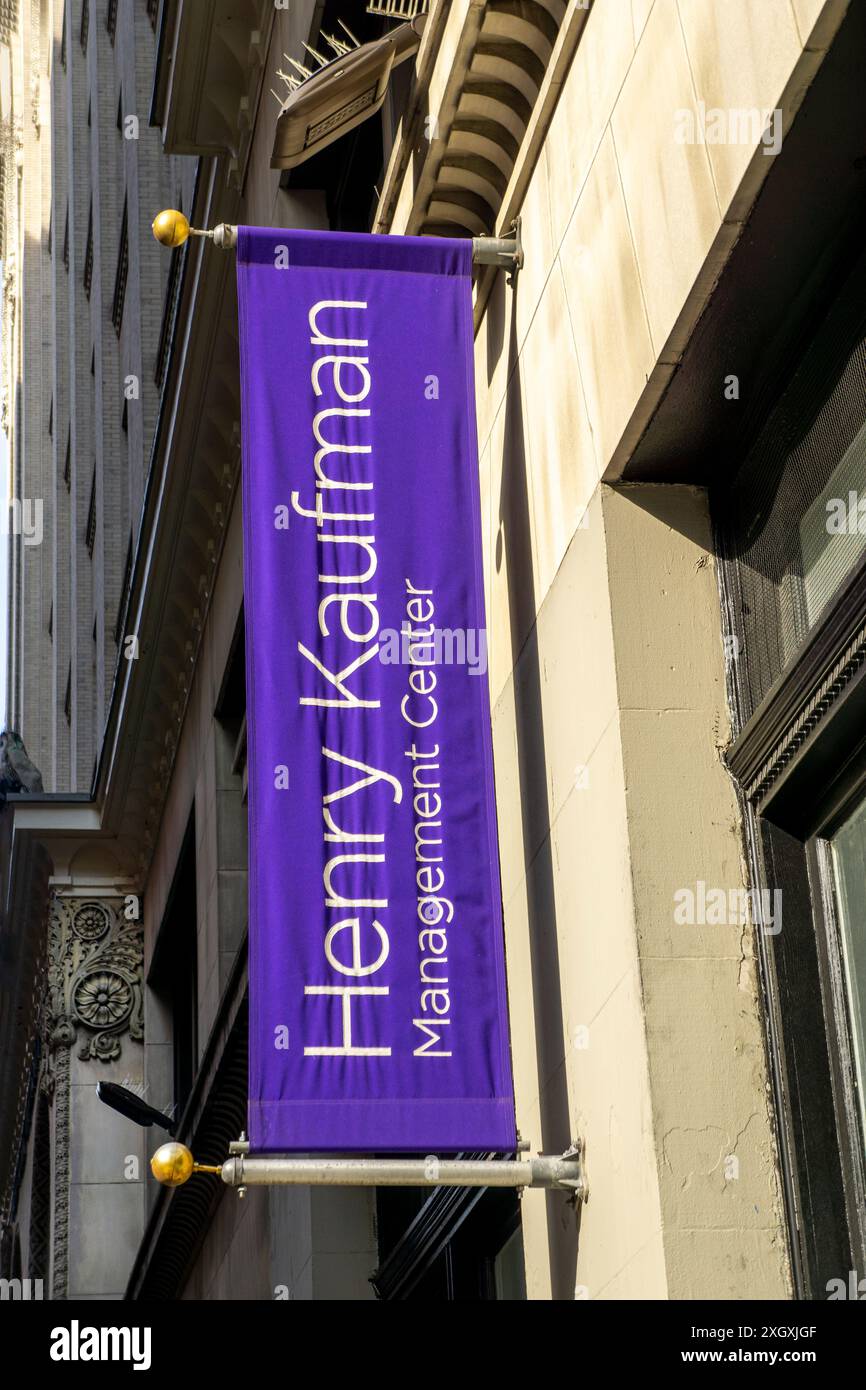 Henry Kaufmann Management Center, New York University, Greenwich Village, New York City, New York, STATI UNITI Foto Stock