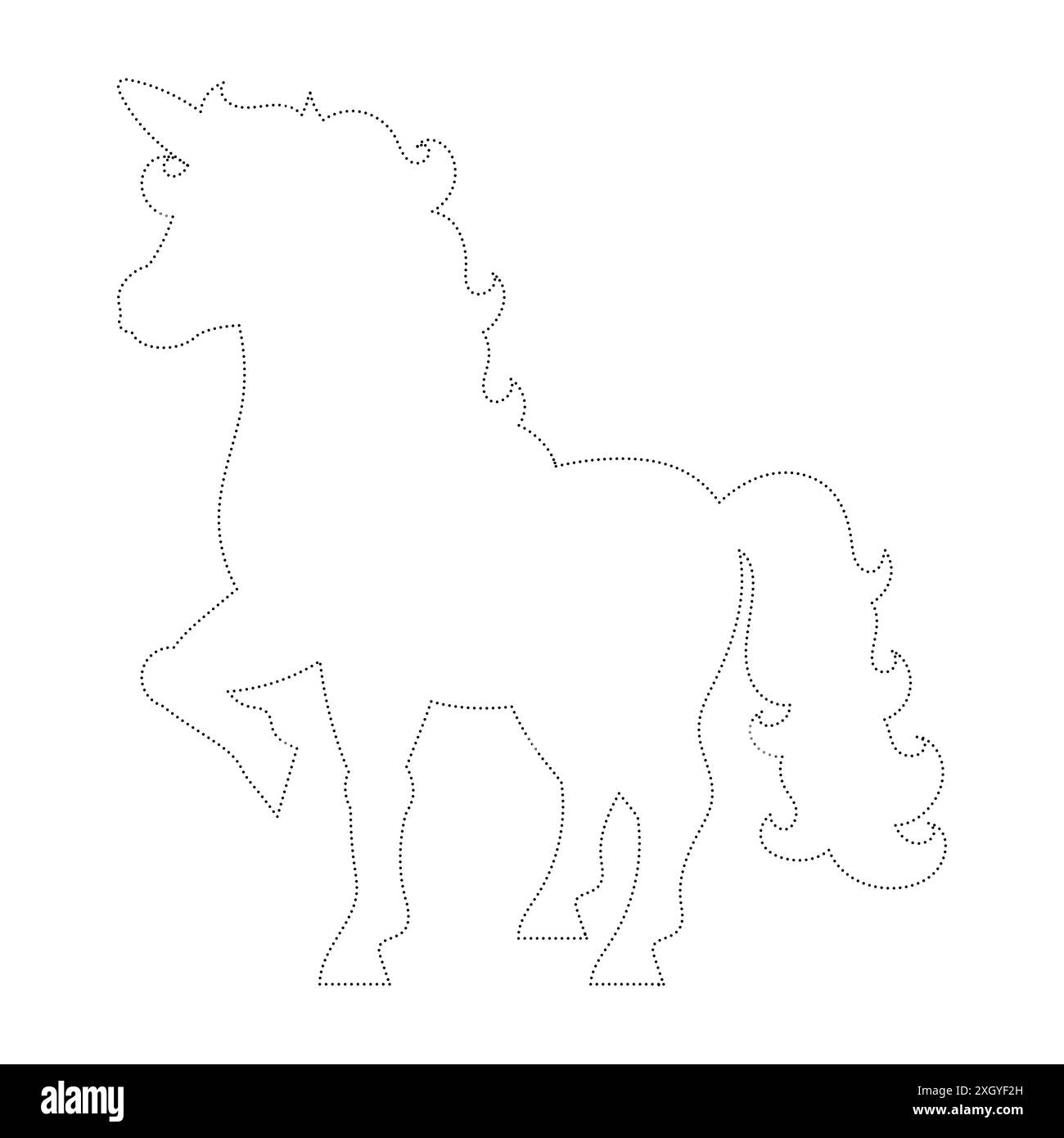 simpatico cavallo bianco da bambino