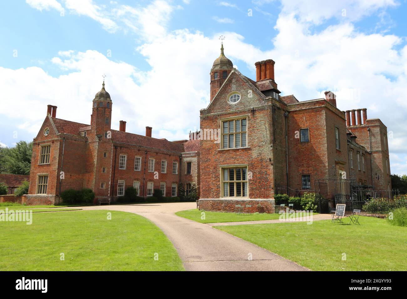 Melford Hall, Long Melford, Suffolk, Inghilterra, Regno Unito Foto Stock