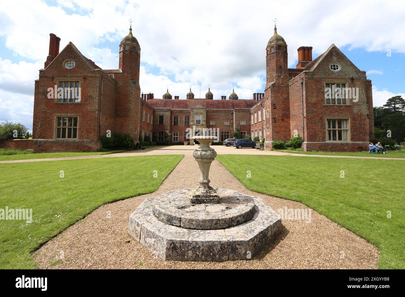 Melford Hall, Long Melford, Suffolk, Inghilterra, Regno Unito Foto Stock