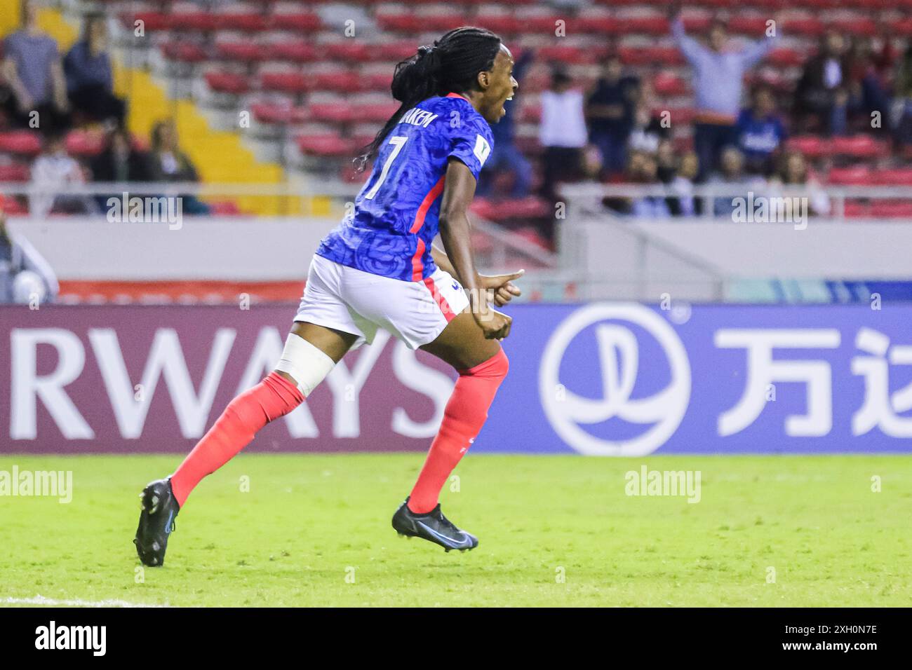 Esther Mbakem Niaro di Francia durante la partita della Coppa del mondo femminile FIFA U-20 Costa Rica Francia contro Canada il 14 agosto 2022. (Foto di: Martín Fonseca) Foto Stock