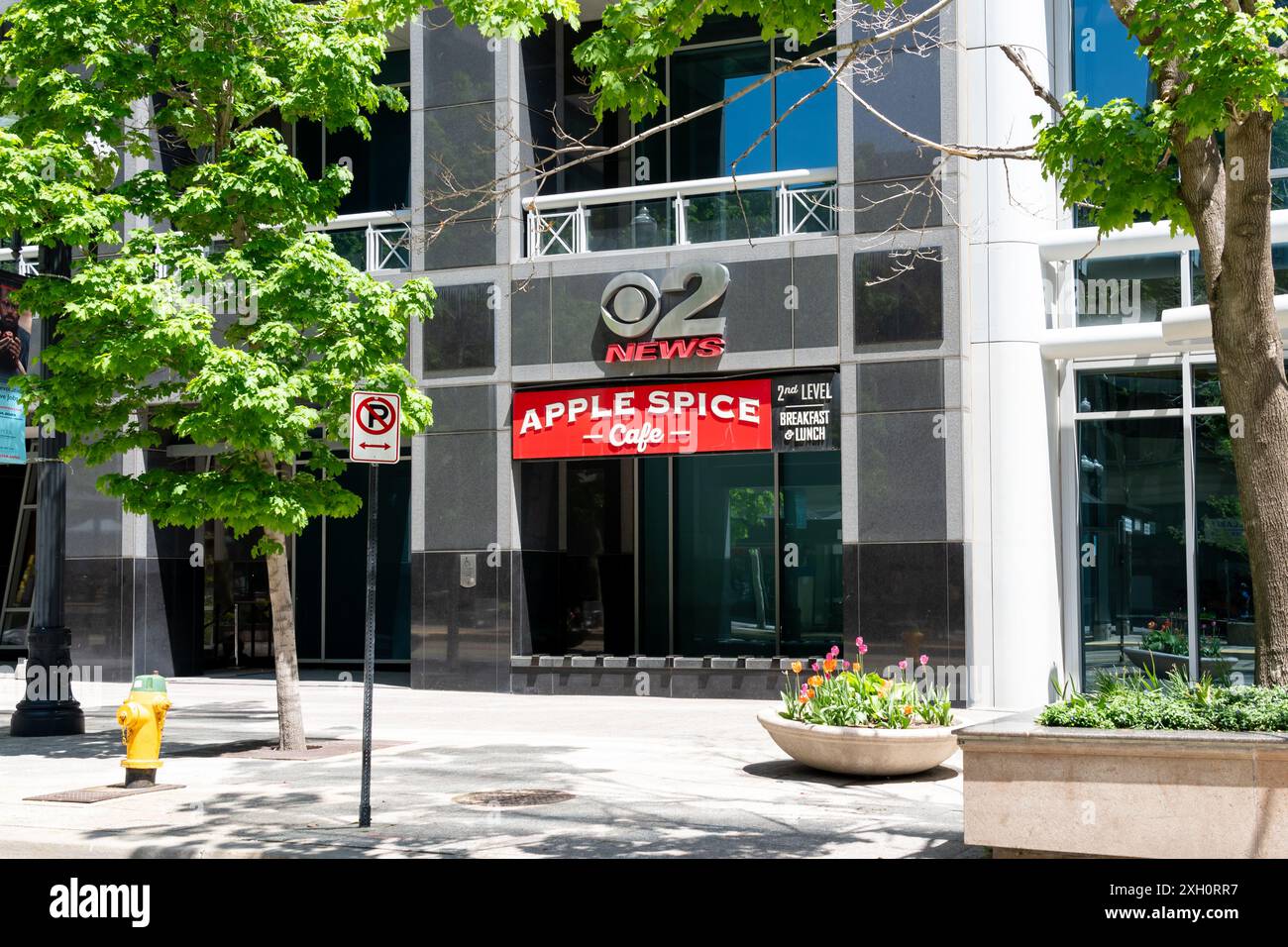 KUTV 2News a Salt Lake City, Utah, Stati Uniti. Foto Stock