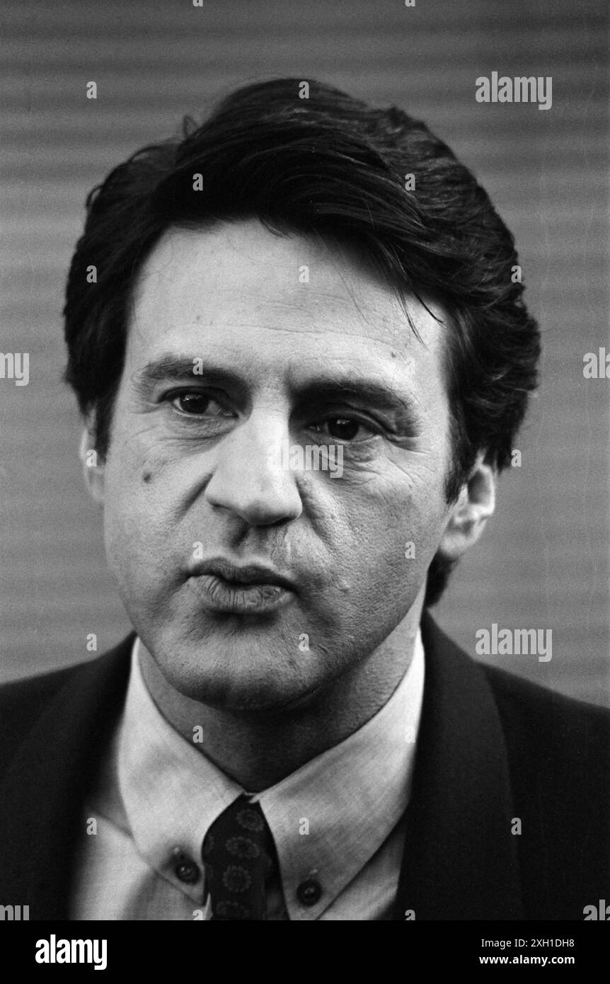 L'attore francese Daniel Auteuil ha girato il film di Claude Sautet 'un Coeur en hiver' il 13 novembre 1991. Foto Stock