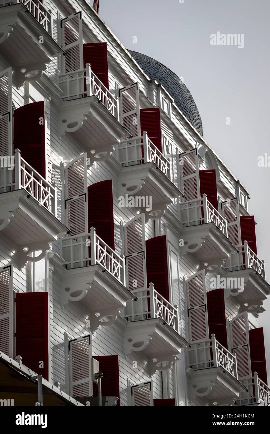 Splendido Palace Hotel, l'isola di Buyukada, la più grande delle Isole dei principi nel Mare di Marmara, vicino a Istanbul, Turchia Foto Stock