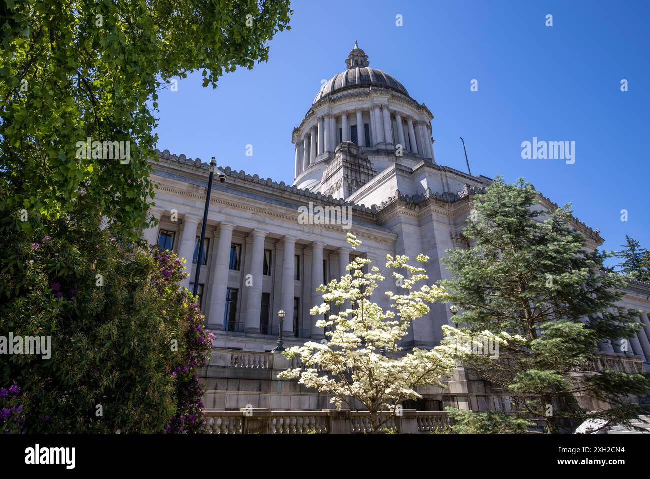 Il Washington State Capitol Building di Olympia è la sede del governo dello Stato di Washington. Foto Stock