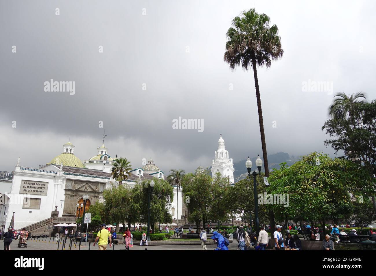 Quito, Repubblica dell'Ecuador, Sud America Foto Stock