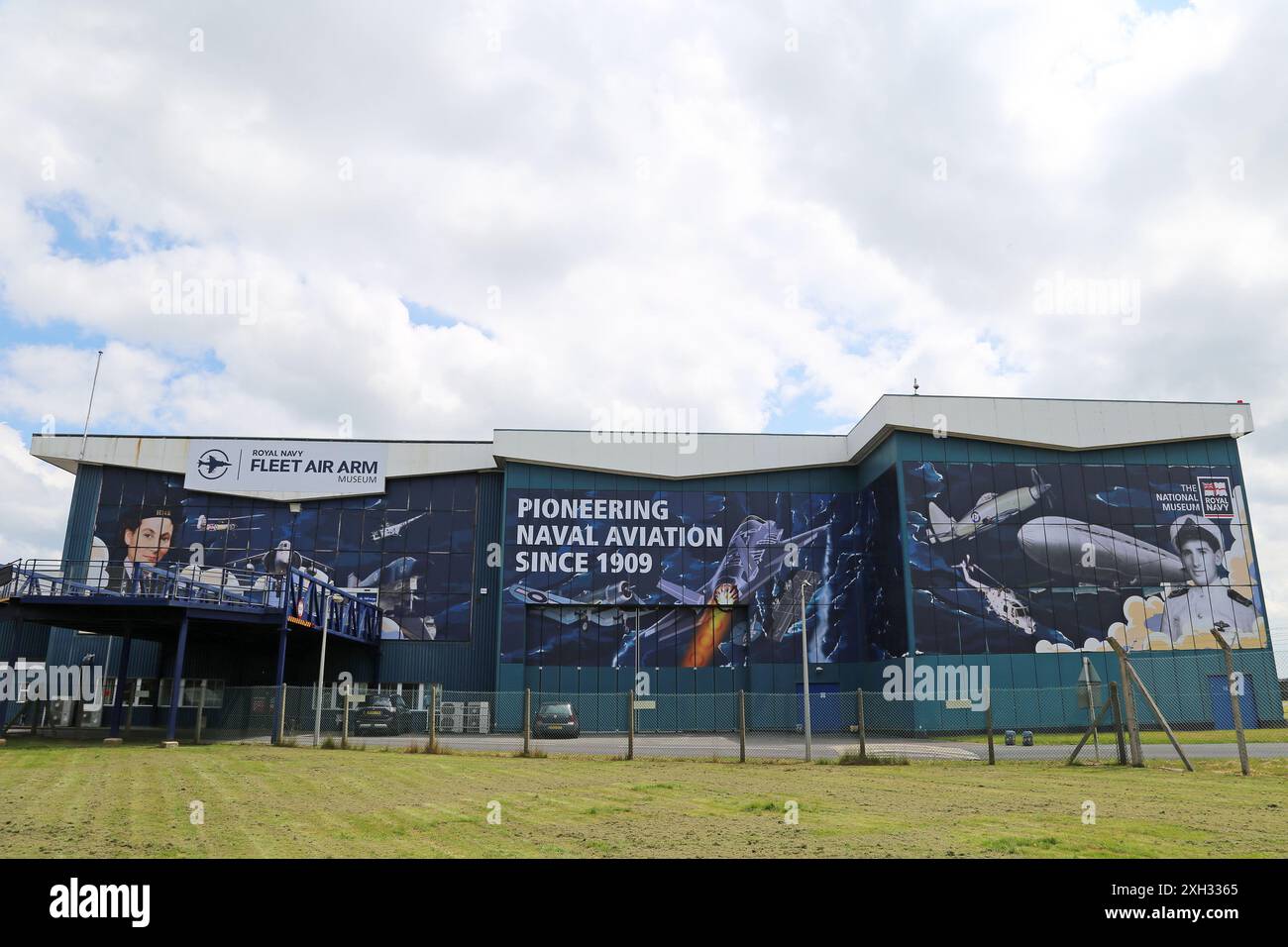 Royal Navy Fleet Air Arm Museum, RNAS Yeovilton, Ilchester, Somerset, Inghilterra, gran Bretagna, Regno Unito, Europa Foto Stock