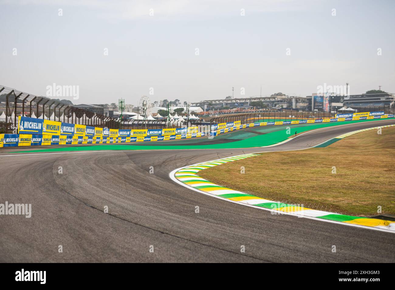 Interlagos, Brasile, 11/07/2024, illustrazione pista durante la 6 ore Rolex 2024 di San Paolo, 5° round del Campionato del mondo Endurance FIA 2024, dal 12 al 14 luglio 2024 sull'autodromo Jose Carlos Pace di Interlagos, Brasile Foto Stock