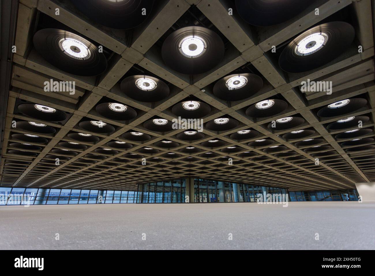 Lloyds of London Internal Floor Space Foto Stock