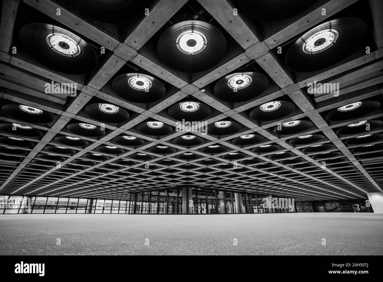 Lloyds of London Internal Floor Space Foto Stock